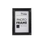 Picture Frame - Black Plastic, Size 10x15cm  